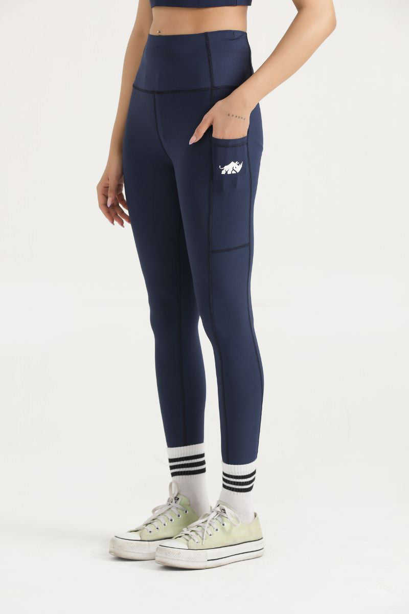 PRO ZERO LEGGINGS- NAVY BLUE