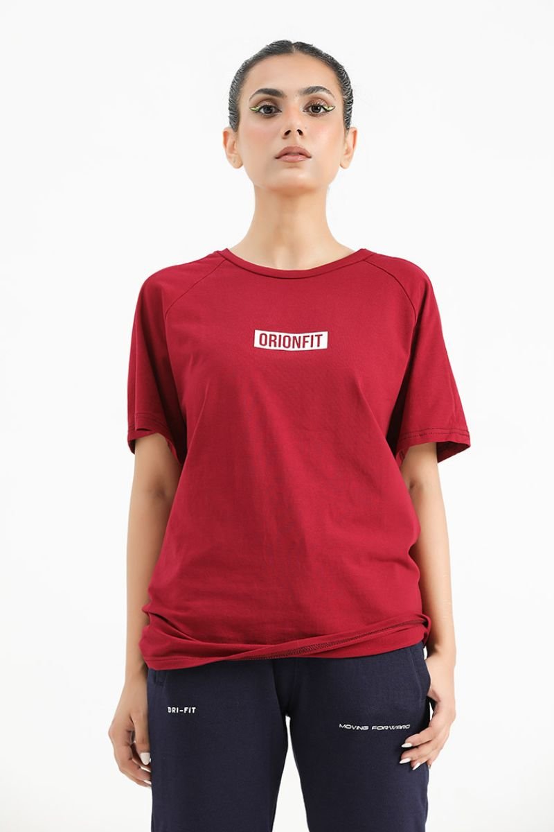ULTRA RED COTTON COMFORT TEE - The Orion Fit