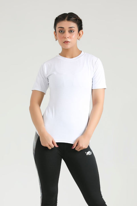 PRIME SLIM FIT TEE- WHITE