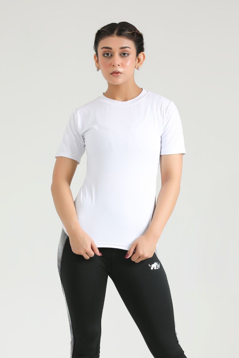 PRIME SLIM FIT TEE- WHITE