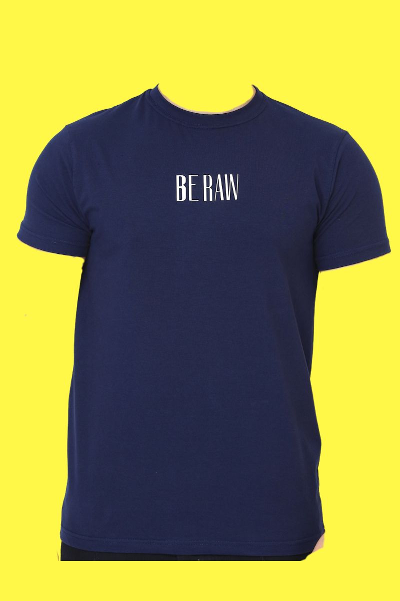 ULTRA SOFT COTTON BREEZE NAVY BLUE TEE