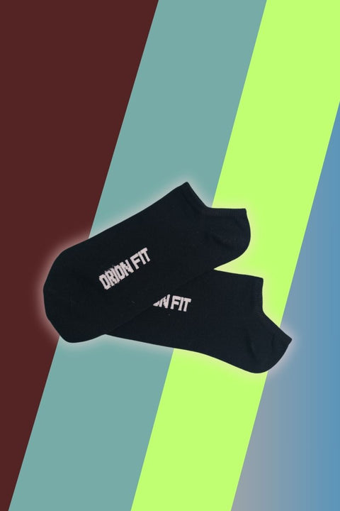 ALPHA DRI FIT LOW ANKLE SOCKS-BLACK