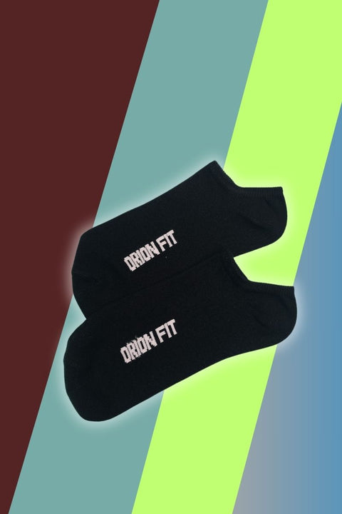 ALPHA DRI FIT LOW ANKLE SOCKS-BLACK