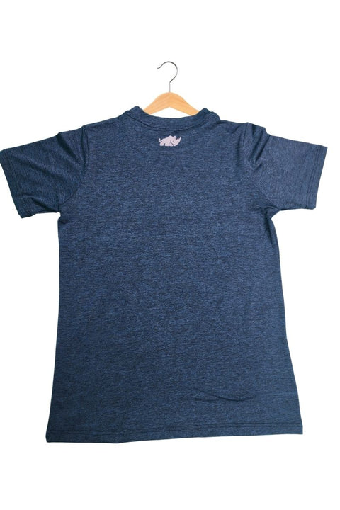 Navy Blue Luna Tee (Slim Fit)