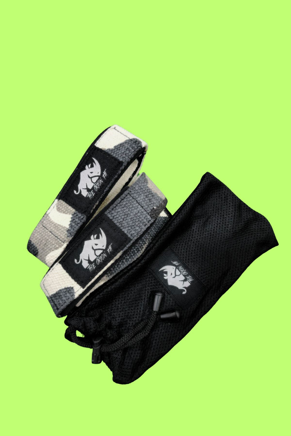 AMPLIFY DEAD LIFT EXTRA COMFORT STRAPS- CAMO SILVER - The Orion Fit