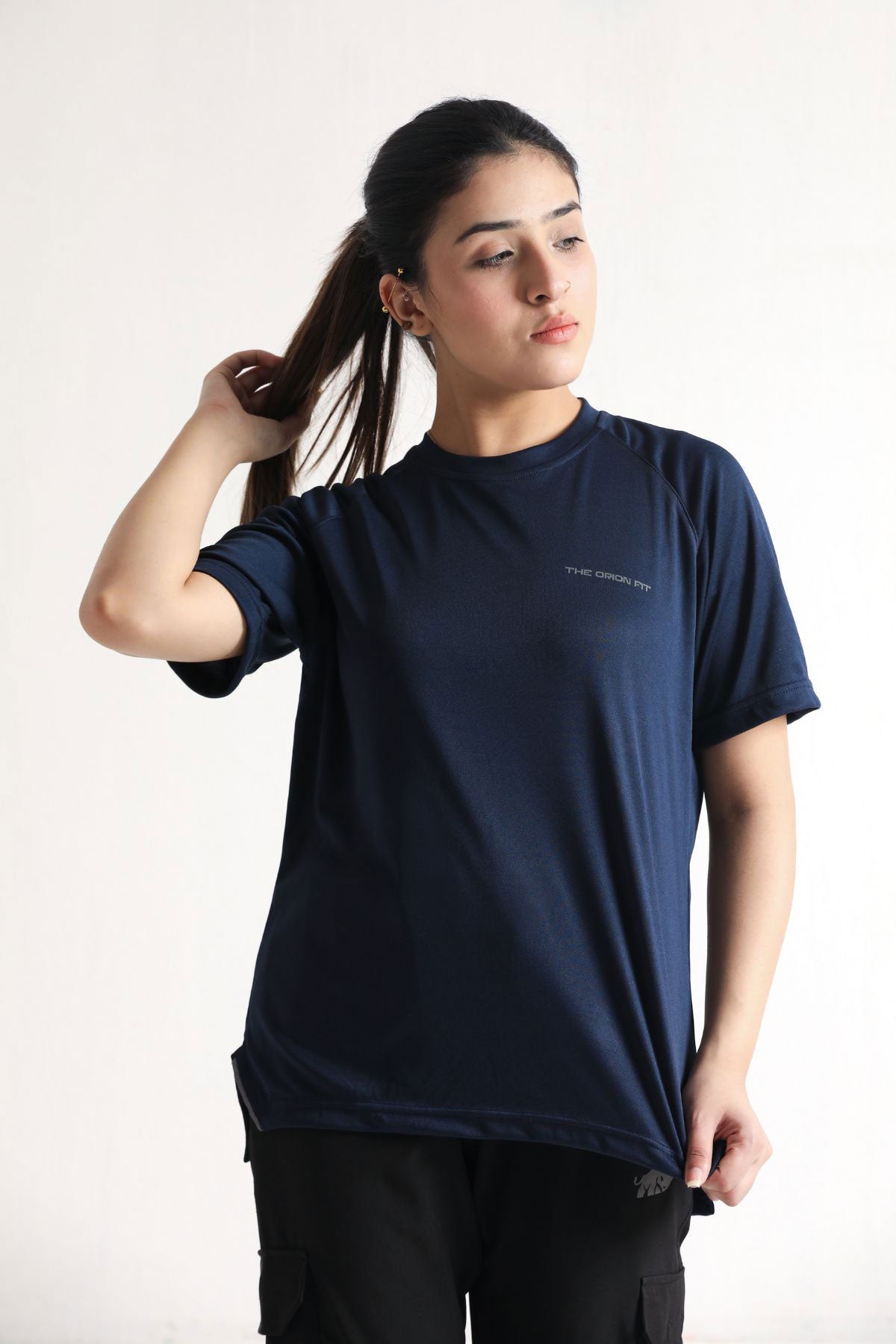 AMPLIFY DRI FIT SUPER NAVY BLUE TEE - The Orion Fit