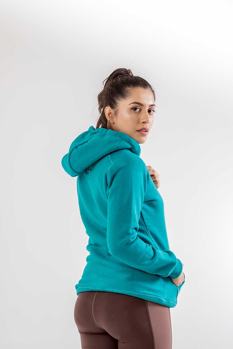 BREEZE SMART FIT HOODIE (MINT GREY) - The Orion Fit
