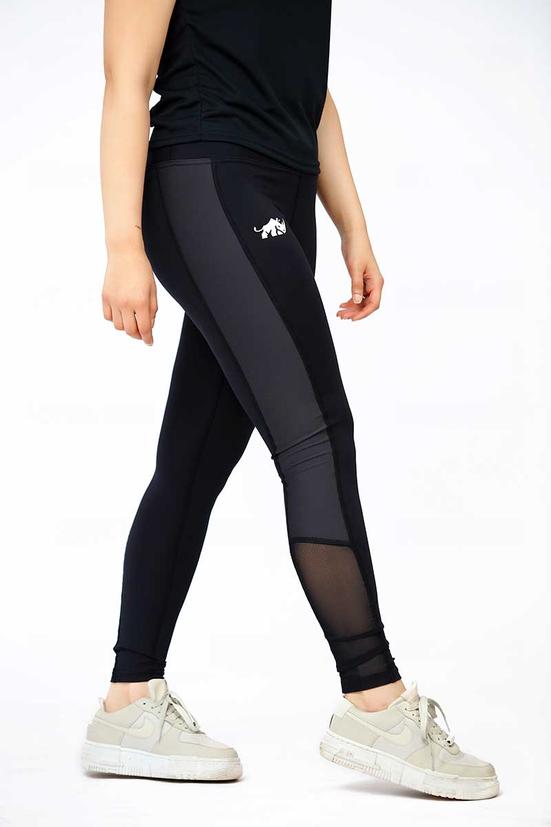 INFINITY CONTRAST ULTRA HIGH WAISTED MESH LEGGINGS - The Orion Fit