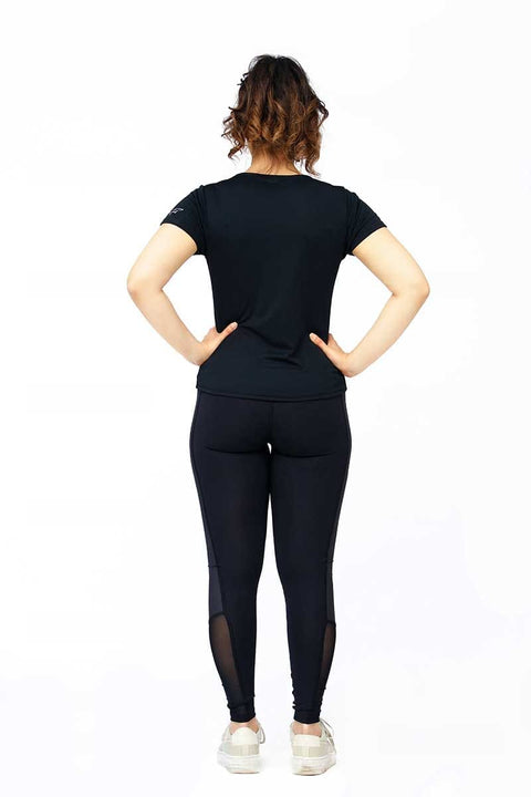 INFINITY CONTRAST ULTRA HIGH WAISTED MESH LEGGINGS - The Orion Fit