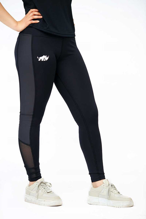 INFINITY CONTRAST ULTRA HIGH WAISTED MESH LEGGINGS - The Orion Fit