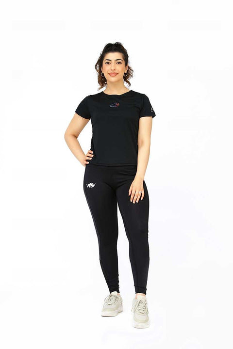 INFINITY MIDNIGHT DARKNESS QUICK DRY TEE - The Orion Fit