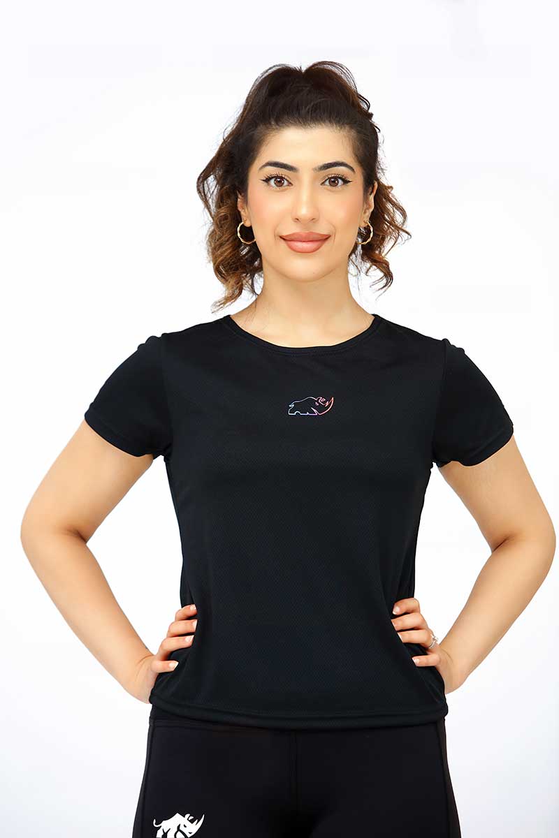INFINITY MIDNIGHT DARKNESS QUICK DRY TEE - The Orion Fit