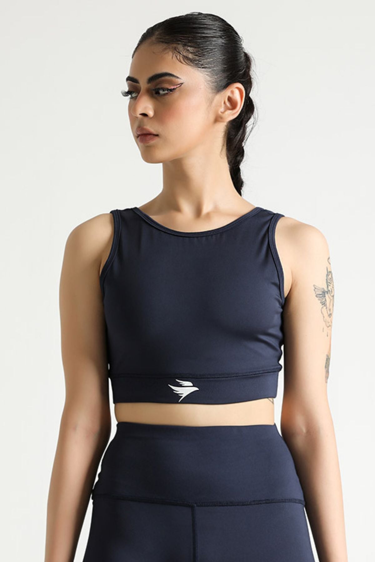 LUNA HURRICANE LOW BACK CROP TOP - The Orion Fit