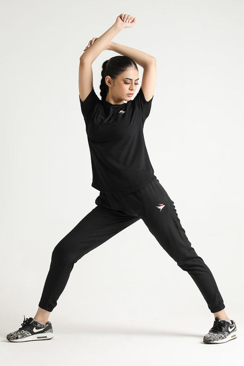 LUNA NOIR FLEX FIT SHIRT-(BLACK) - The Orion Fit