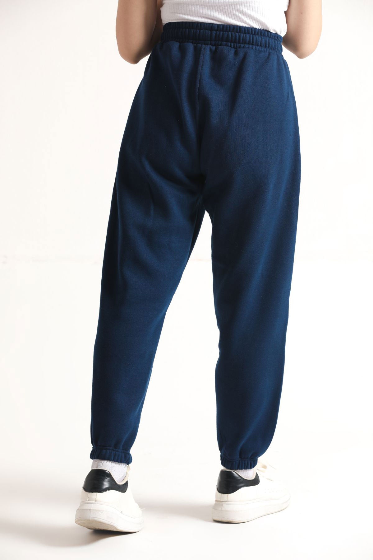 SCULPT ULTRA COMFORT CARGO TROUSERS- NAVY BLUE - The Orion Fit