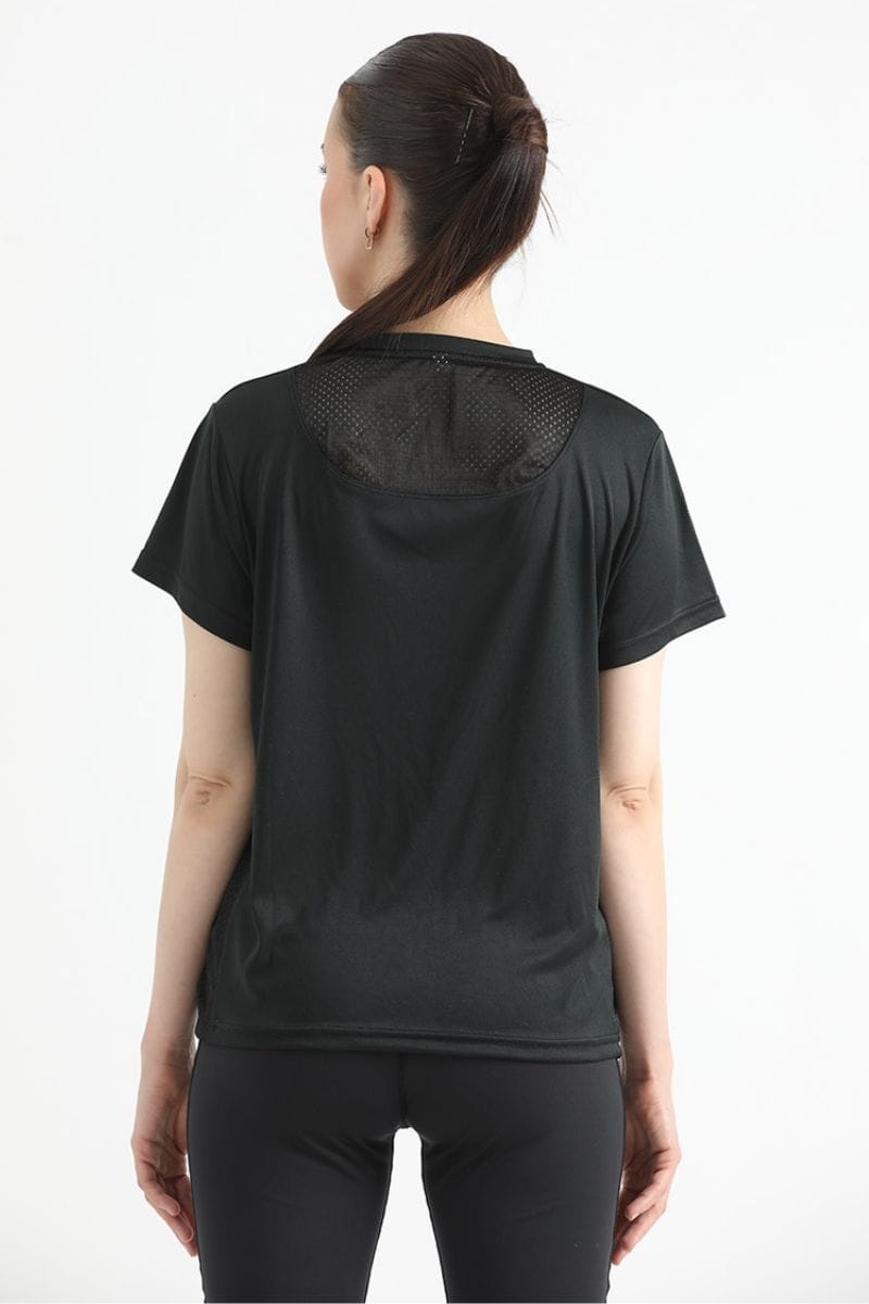 SHADOW BLACK MESH SHIRT - The Orion Fit