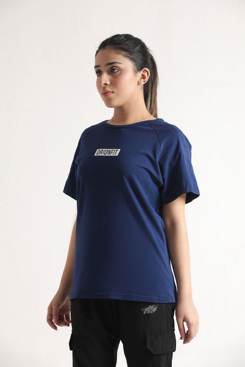 ULTRA BLUE COTTON COMFORT TEE - The Orion Fit