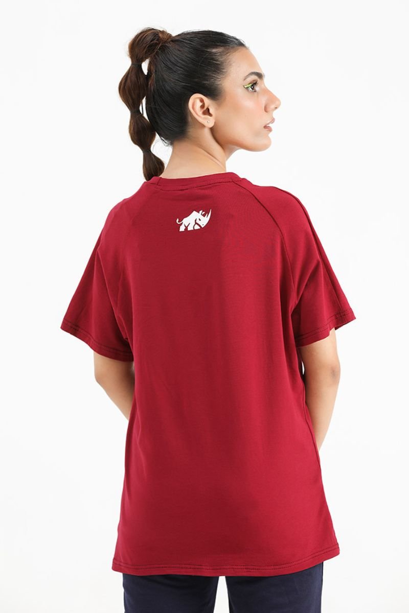 ULTRA RED COTTON COMFORT TEE - The Orion Fit
