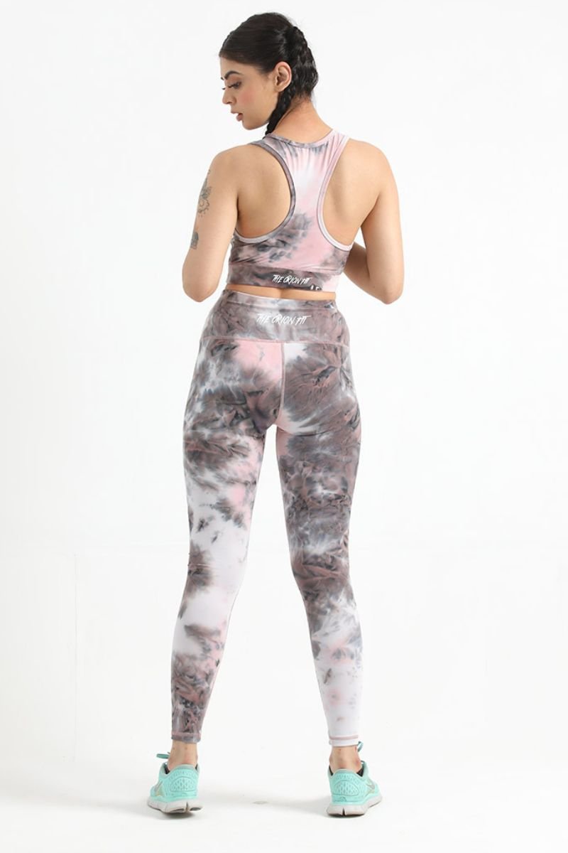 VELOCITY CLOUD WHITE GYM SET (TOP+BOTTOM) - The Orion Fit
