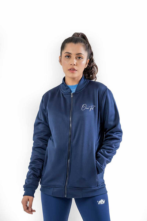 VELOCITY DRI-FIT WOMEN LOOSE FIT ZIPPER JACKET - The Orion Fit