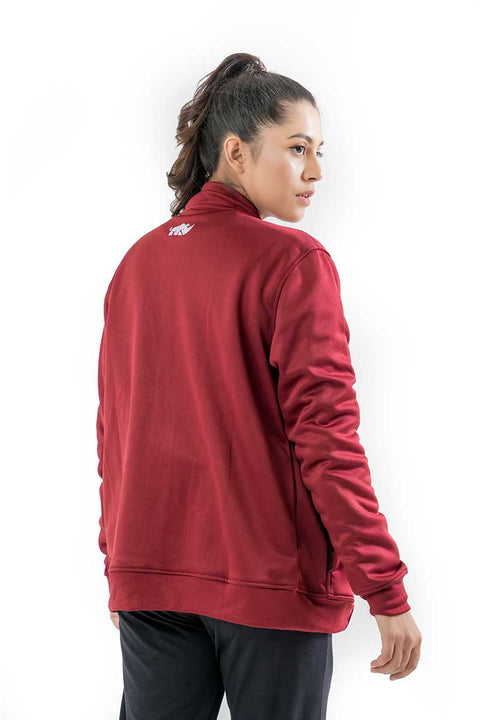 VELOCITY DRI-FIT WOMEN LOOSE FIT ZIPPER JACKET - The Orion Fit